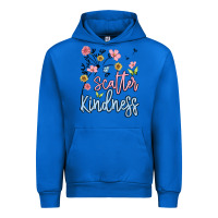 Cobalt scatter kindness Urban Hoodie - MaliasSmallBusiness