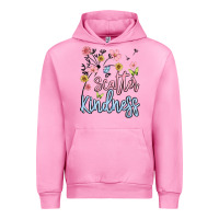 Fuchsia Pink scatter kindness Urban Hoodie - MaliasSmallBusiness