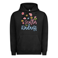 Pigment Black scatter kindness Urban Hoodie - MaliasSmallBusiness