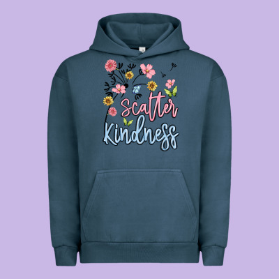 Scatter Kindness Urban Hoodie Designed By Maliassmallbusiness