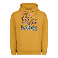 Pigment Peanut Butter scatter kindness Urban Hoodie - MaliasSmallBusiness