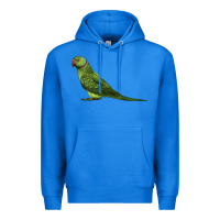 True Royal Ring Necked Parakeet Premium Hoodie - LillyAllenDesigns