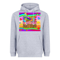 Heather Grey love is all that matters Heavyweight Hoodie - HRA Design Shop