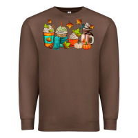 Chestnut fall coffee cups Premium Sweatshirt - AdoDesignShop