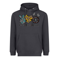 Smoke peace love racing Heavyweight Hoodie - CowhideDigitalArt
