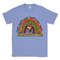 Colony Blue juneteenth 1865 rainbow Classic Tee - texasbilliewilder