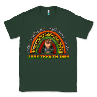 Sports Green juneteenth 1865 rainbow Classic Tee - texasbilliewilder
