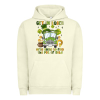 Pigment Pistachio get in loser we re going to find the pot of gold Urban Hoodie - MaliasSmallBusiness