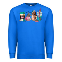 True Royal cat  coffee cup Premium Sweatshirt - AdoDesignShop