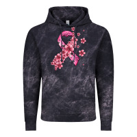 Cloud Black pink cancer ribbon Vintage Hoodie - AdoDesignShop