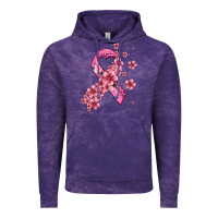 Cloud Purple pink cancer ribbon Vintage Hoodie - AdoDesignShop