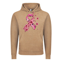 Vintage Coffee pink cancer ribbon Vintage Hoodie - AdoDesignShop