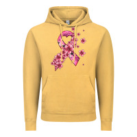 Vintage Mustard pink cancer ribbon Vintage Hoodie - AdoDesignShop