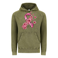 Vintage Olive pink cancer ribbon Vintage Hoodie - AdoDesignShop