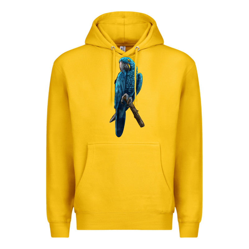 Hyacinth Macaw Premium Hoodie by LillyAllenDesigns | Teevron