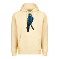 Pina Colada Hyacinth Macaw Premium Hoodie - LillyAllenDesigns