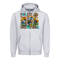 Heather Grey country roads take me home Zipper Hoodie - Zillion Design Studio
