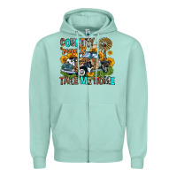 Seafoam country roads take me home Zipper Hoodie - Zillion Design Studio