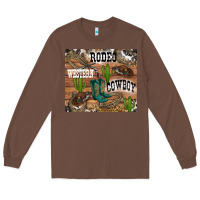 Chestnut western rodeo Long Sleeve Tee - RanaPortraitStore