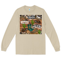 Mushroom western rodeo Long Sleeve Tee - RanaPortraitStore