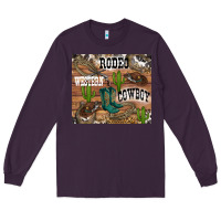 Plum western rodeo Long Sleeve Tee - RanaPortraitStore