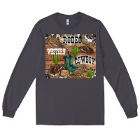 Smoke western rodeo Long Sleeve Tee - RanaPortraitStore