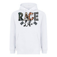 White race life Heavyweight Hoodie - CowhideDigitalArt