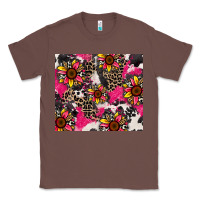 Chestnut sunflower cowhide Classic Tee - Zillion Design Studio