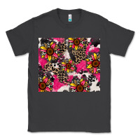 Smoke sunflower cowhide Classic Tee - Zillion Design Studio