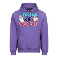 Tulip i drink until i pass out baby Urban Hoodie - MaliasSmallBusiness
