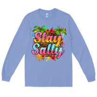 Colony Blue stay salty Long Sleeve Tee - RanaPortraitStore