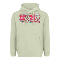 Matcha xoxo valentine Heavyweight Hoodie - RacoonDesign