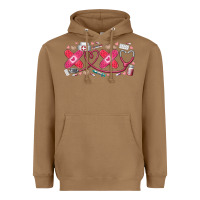 Toasted Coconut xoxo valentine Heavyweight Hoodie - RacoonDesign