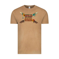 Vintage Camel wild one with gemstone and sunflower Vintage Tee - Artiststas