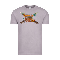 Vintage Zinc wild one with gemstone and sunflower Vintage Tee - Artiststas