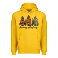 Lemon western christmas trees merry christmas Premium Hoodie - Jasminsmagicworld