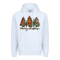 White western christmas trees merry christmas Premium Hoodie - Jasminsmagicworld