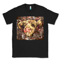 Black leopard cow Classic Tee - Zillion Design Studio