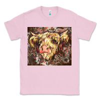 Bubblegum Pink leopard cow Classic Tee - Zillion Design Studio