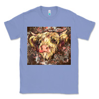 Colony Blue leopard cow Classic Tee - Zillion Design Studio