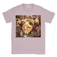 Lilac leopard cow Classic Tee - Zillion Design Studio