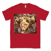 Red leopard cow Classic Tee - Zillion Design Studio