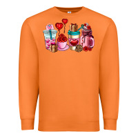 Carrot valentines day roses coffee cups Premium Sweatshirt - AdoDesignShop