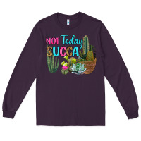Plum not today succa Long Sleeve Tee - RanaPortraitStore