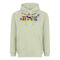 Matcha lgbtq hope  libbey glass Heavyweight Hoodie - HRA Design Shop