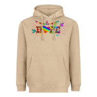 Mushroom lgbtq hope  libbey glass Heavyweight Hoodie - HRA Design Shop