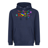 Navy lgbtq hope  libbey glass Heavyweight Hoodie - HRA Design Shop