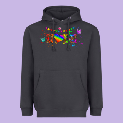 Lgbtq Hope  Libbey Glass Heavyweight Hoodie Designed By Hra Design Shop