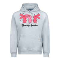 Heather Grey easter bunny Urban Hoodie - MaliasSmallBusiness