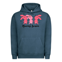 Pigment Midnight Navy easter bunny Urban Hoodie - MaliasSmallBusiness